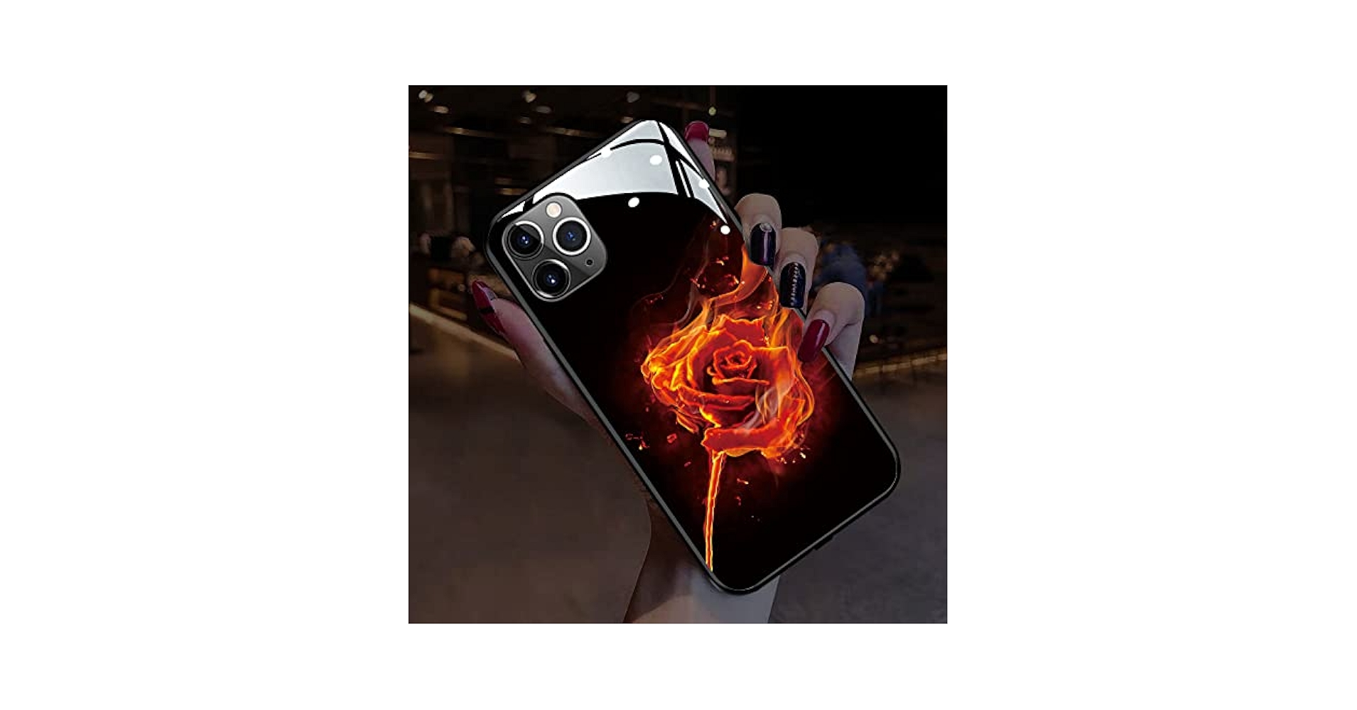iPhone12 256GB カメラとフラッシュ付きません Amazon.co.jp: Iphone12ProMax 輝く電話ケース、IPhone 12 発光